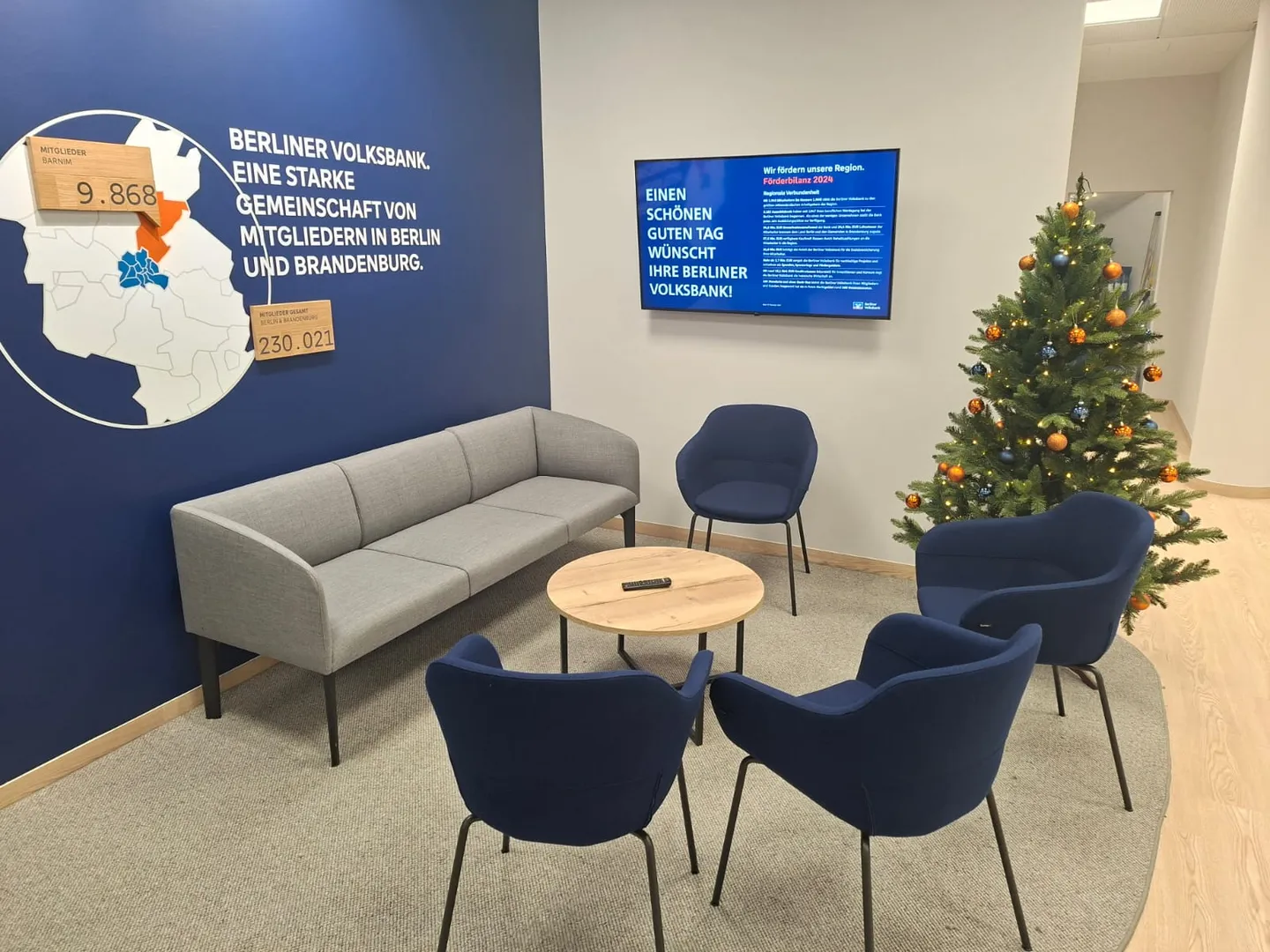 Berliner Volksbank Filiale Bernau, Bürgermeisterstraße 24 in Bernau