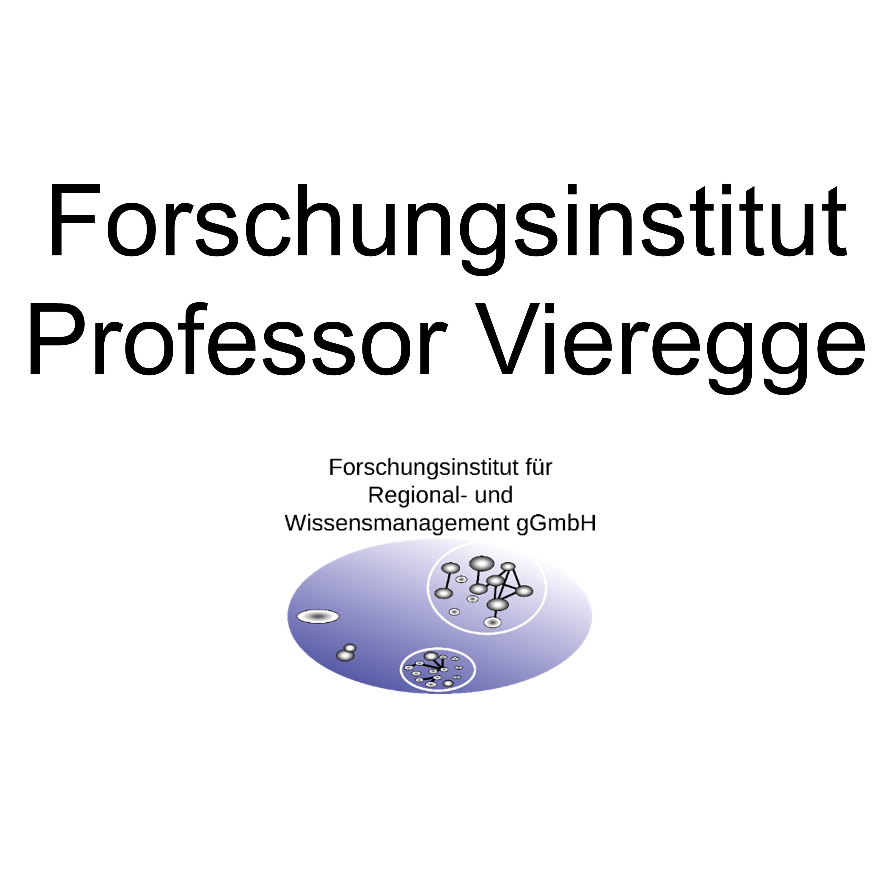 Logo Forschungsinstitut für Regional- und Wissensmanagement gGmbH Professor Dr. Peter Vieregge