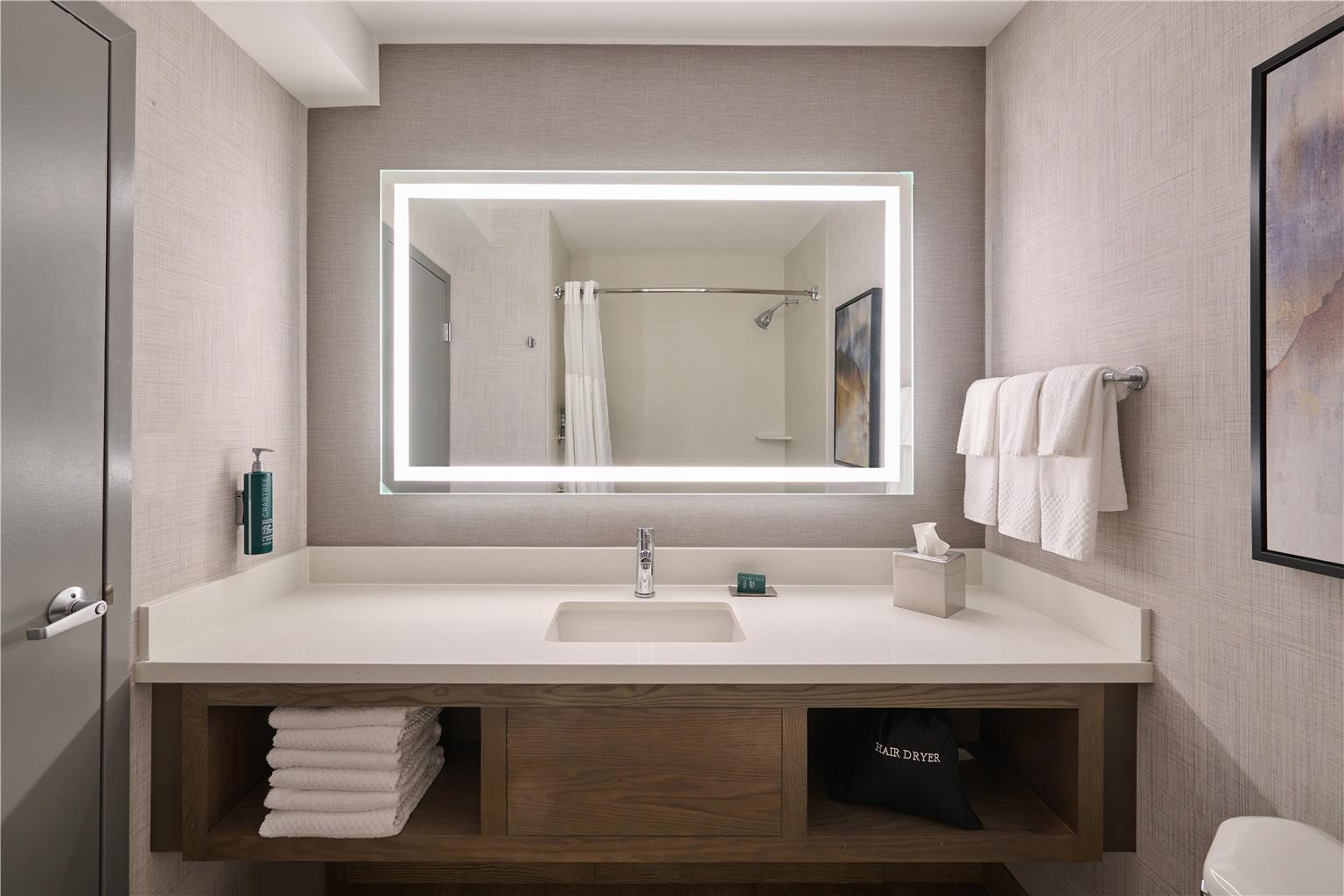 Guest room bath