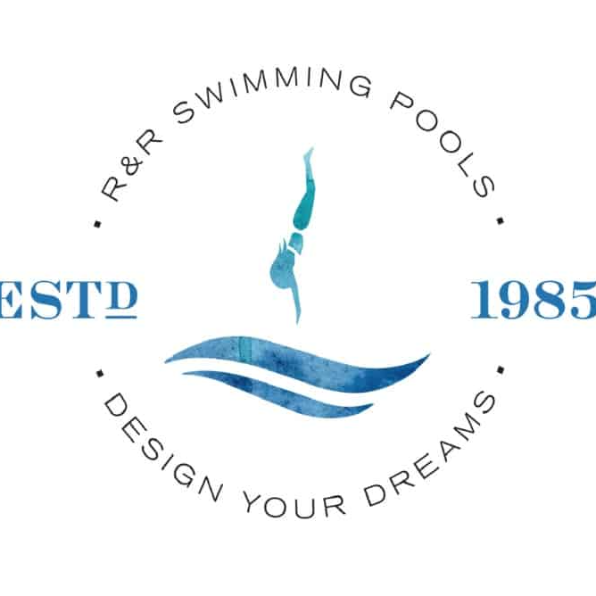 R & R Swimming Pools Logo