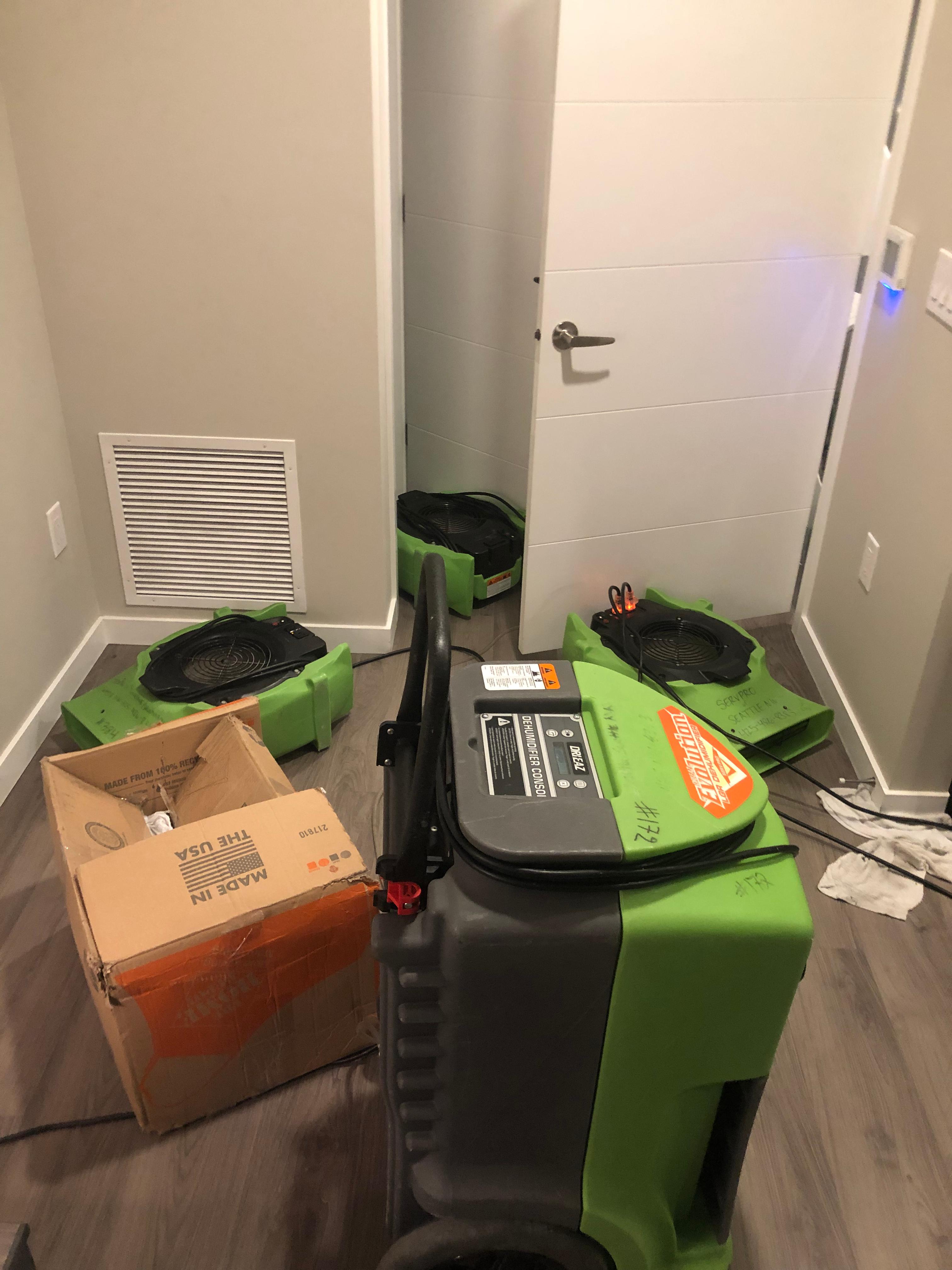 Call SERVPRO of Shoreline/Woodinville when noticing the first signs of water damage!