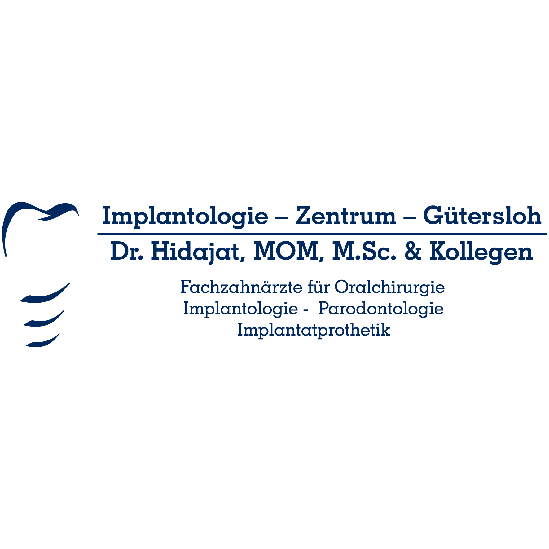 Logo Implantologie - Zentrum - Gütersloh I Dr. Hidajat & Kollegen