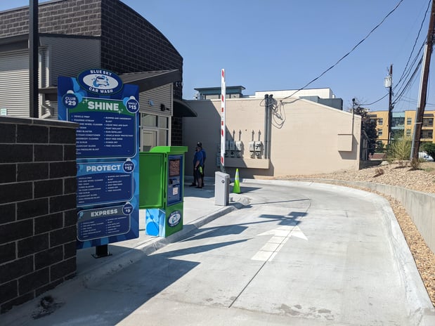 Images Blue Sky Car Wash