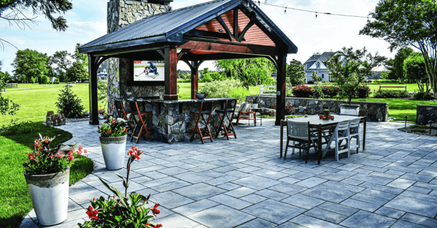 Images Dominion Block, Brick & Hardscapes