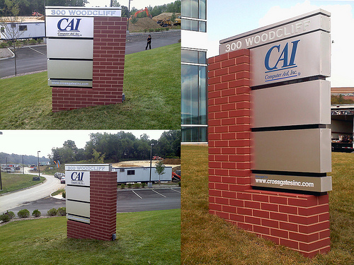 Get the professional look you need with a monument sign of your own!