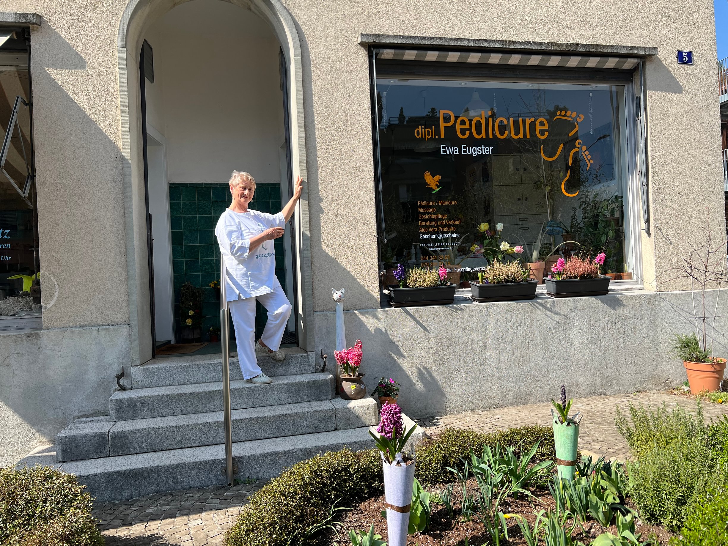 Dipl. Pediküre Ewa Eugster, Wieslergasse 5 in Zürich