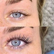 Dramatic Lash Lift and Lash tint before after