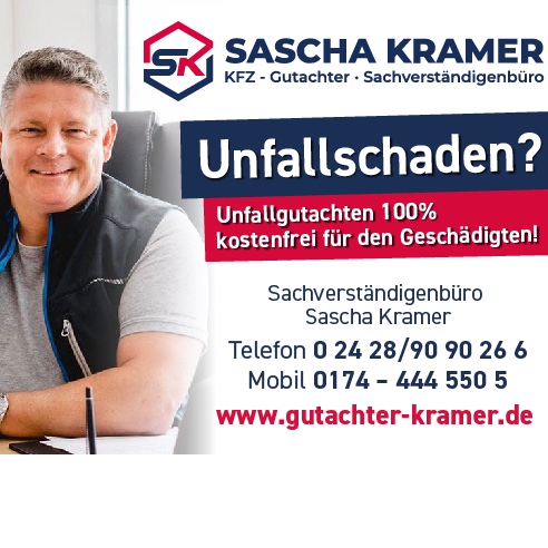 Sascha Kramer - KFZ-Gutachter und Sachverständigenbüro in Niederzier - Logo