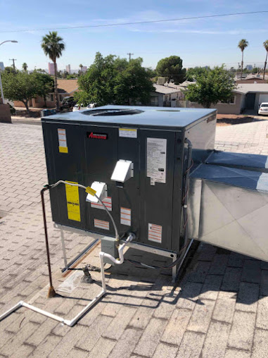 Simply Cooling, Heating and Plumbing Rooftop Air Conditioning Unit Installation 