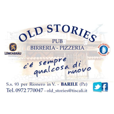 Old Stories Pub Birreria Pizzeria Logo