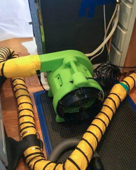 SERVPRO uses a number of directed heat machines to dry any water damaged materials faster and better!