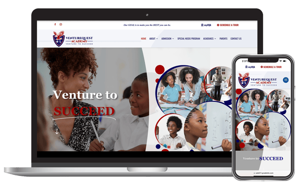 Images Gradelink School Website Design