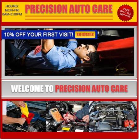 Precision auto coupons