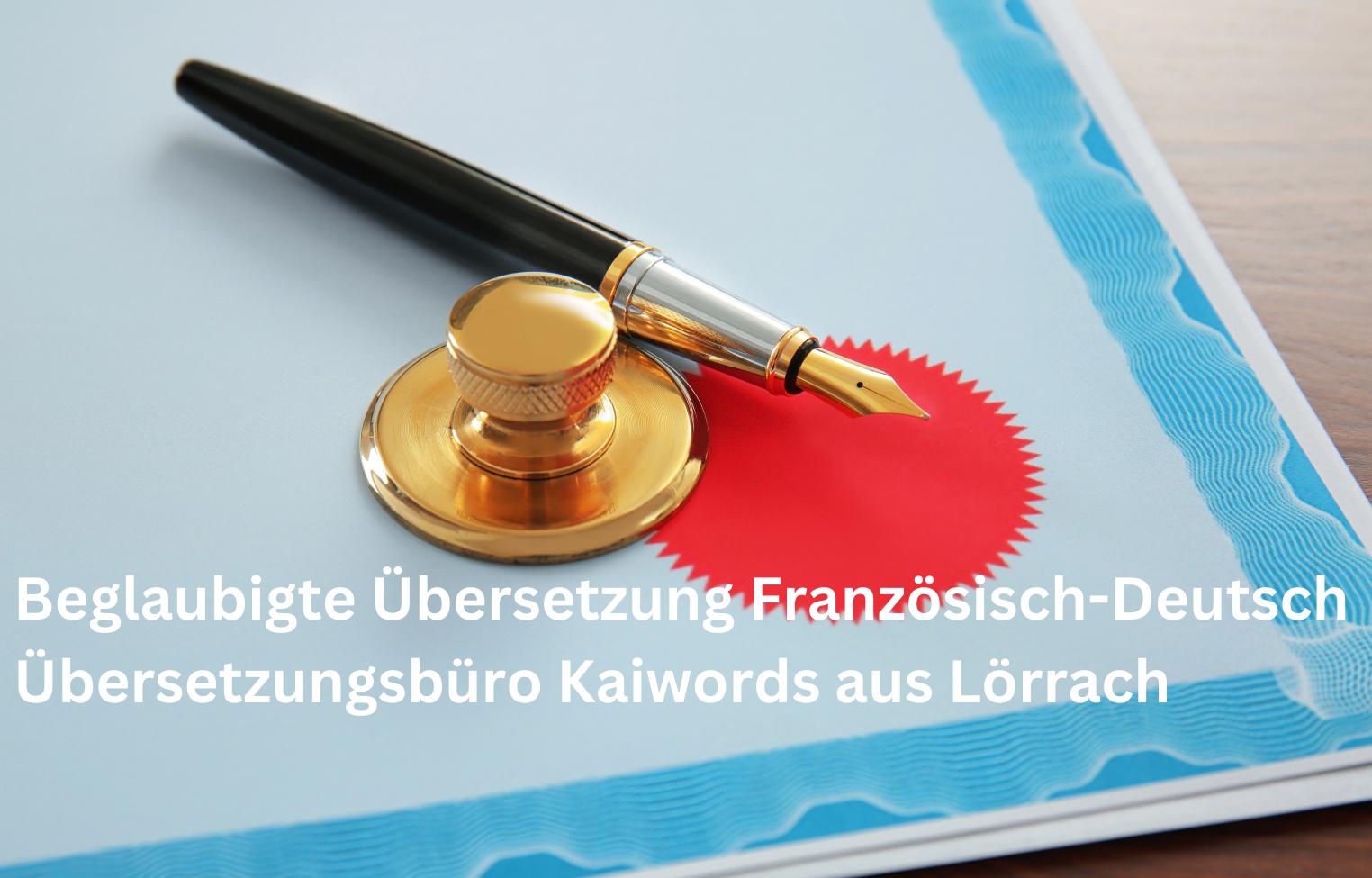 Übersetzungsbüro Kaiwords, Ritterstraße 11 in Lörrach
