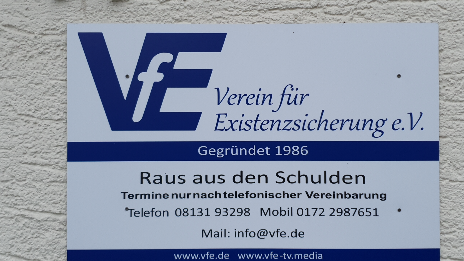 Logo Verein für Existenzsicherung. e. V.