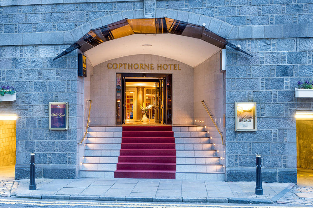 Entrance Copthorne Hotel Aberdeen Aberdeen 01224 630404