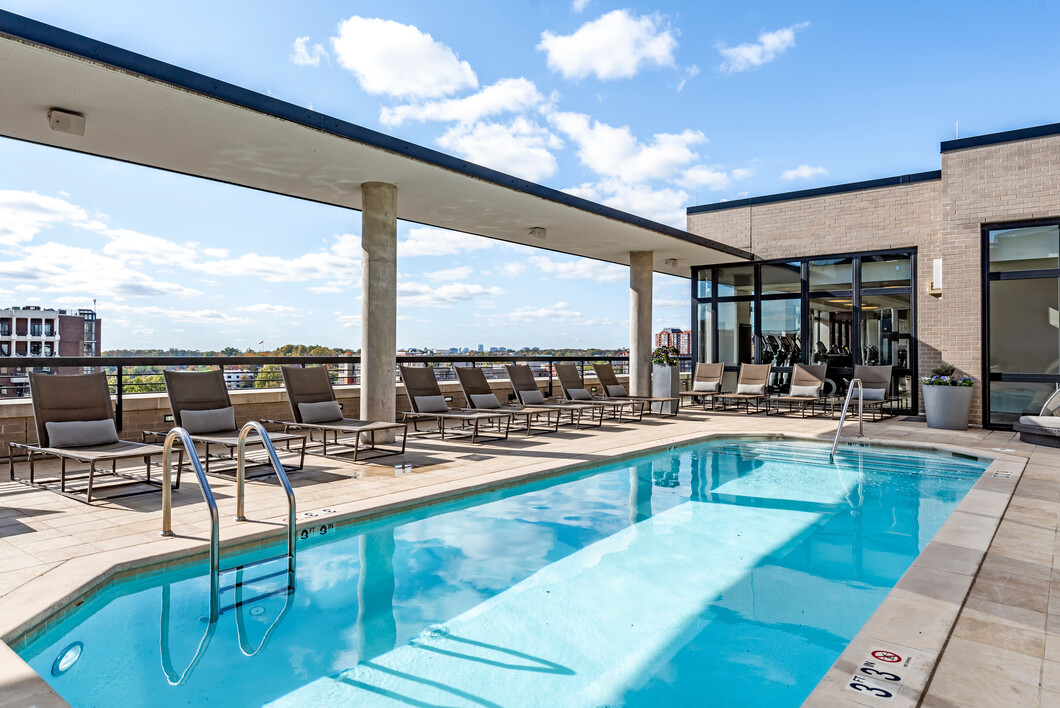 Lounge by the pool and catch some sun