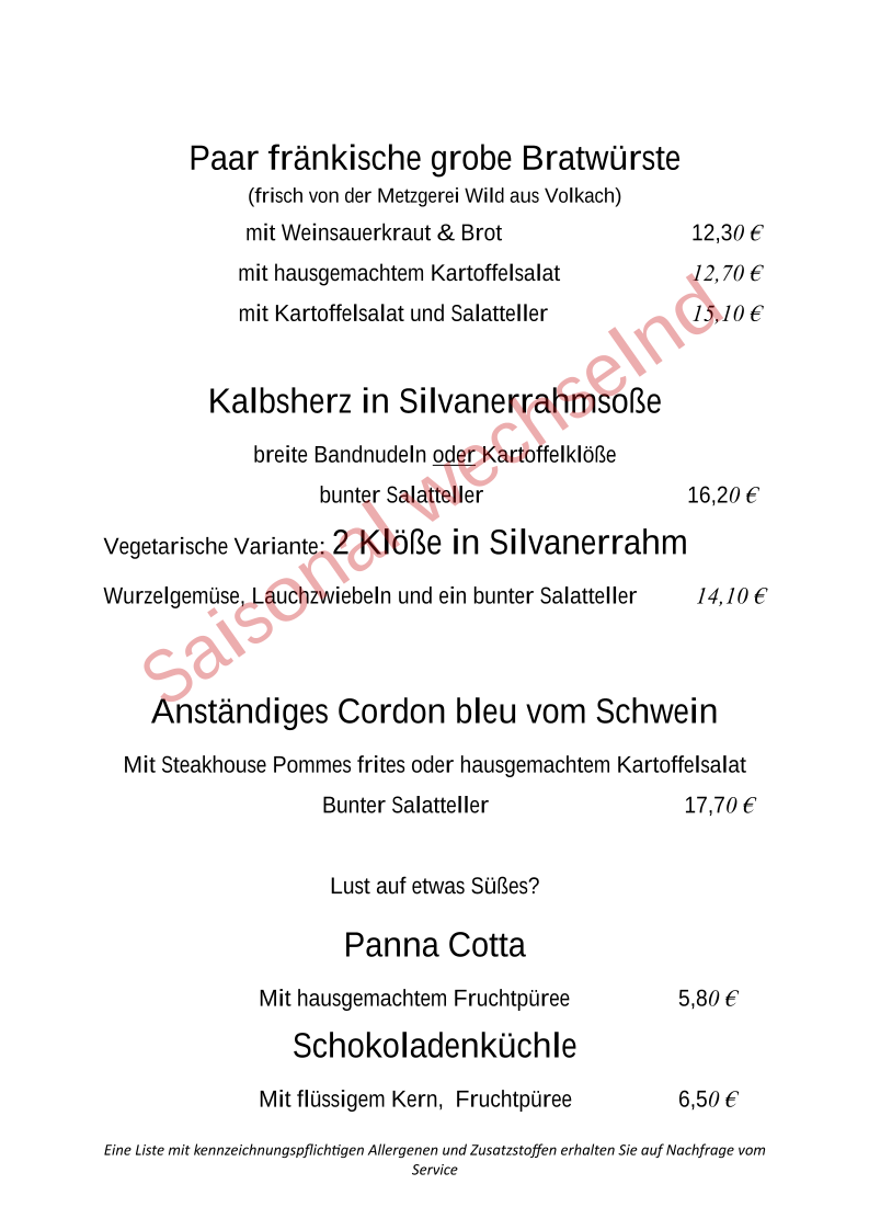 Gasthof Hotel Rose, Gaulberg 2 in Eisenheim