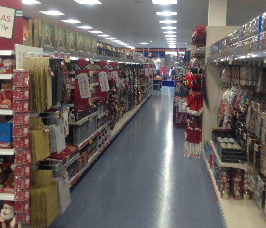 A first glimpse inside B&M's new Gravesend store, located on new Road.