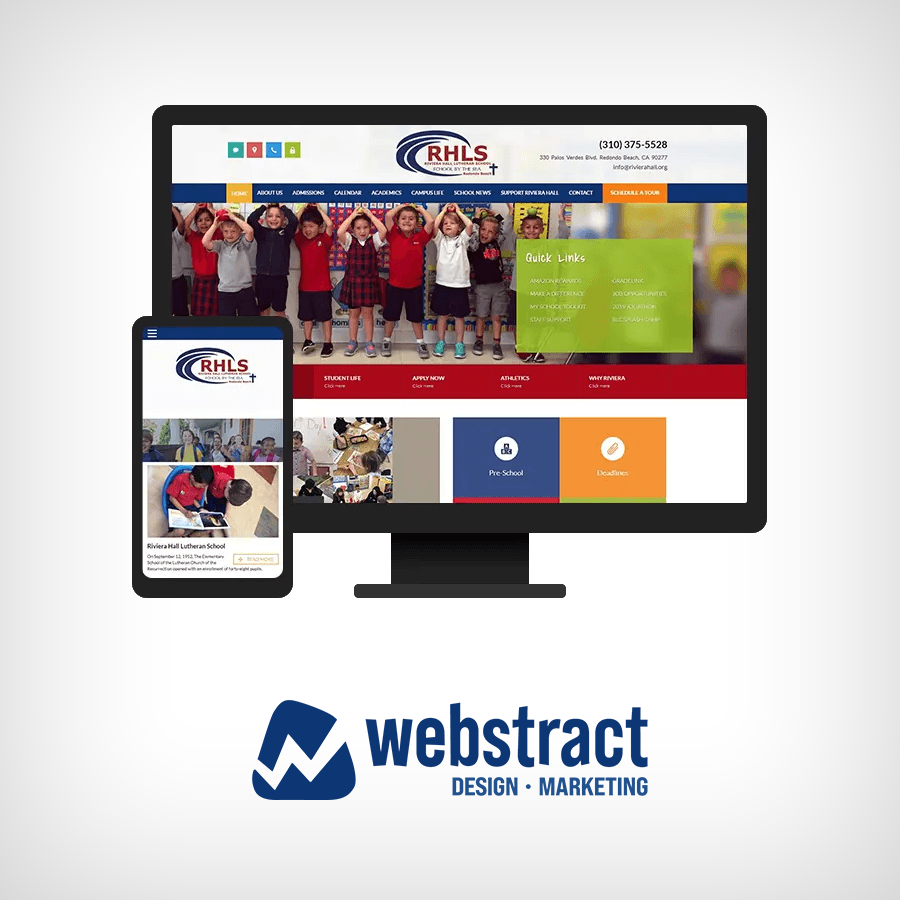 Web Design for Montessori Schools in Redondo Beach CA Webstract Marketing Torrance (310)340-0867