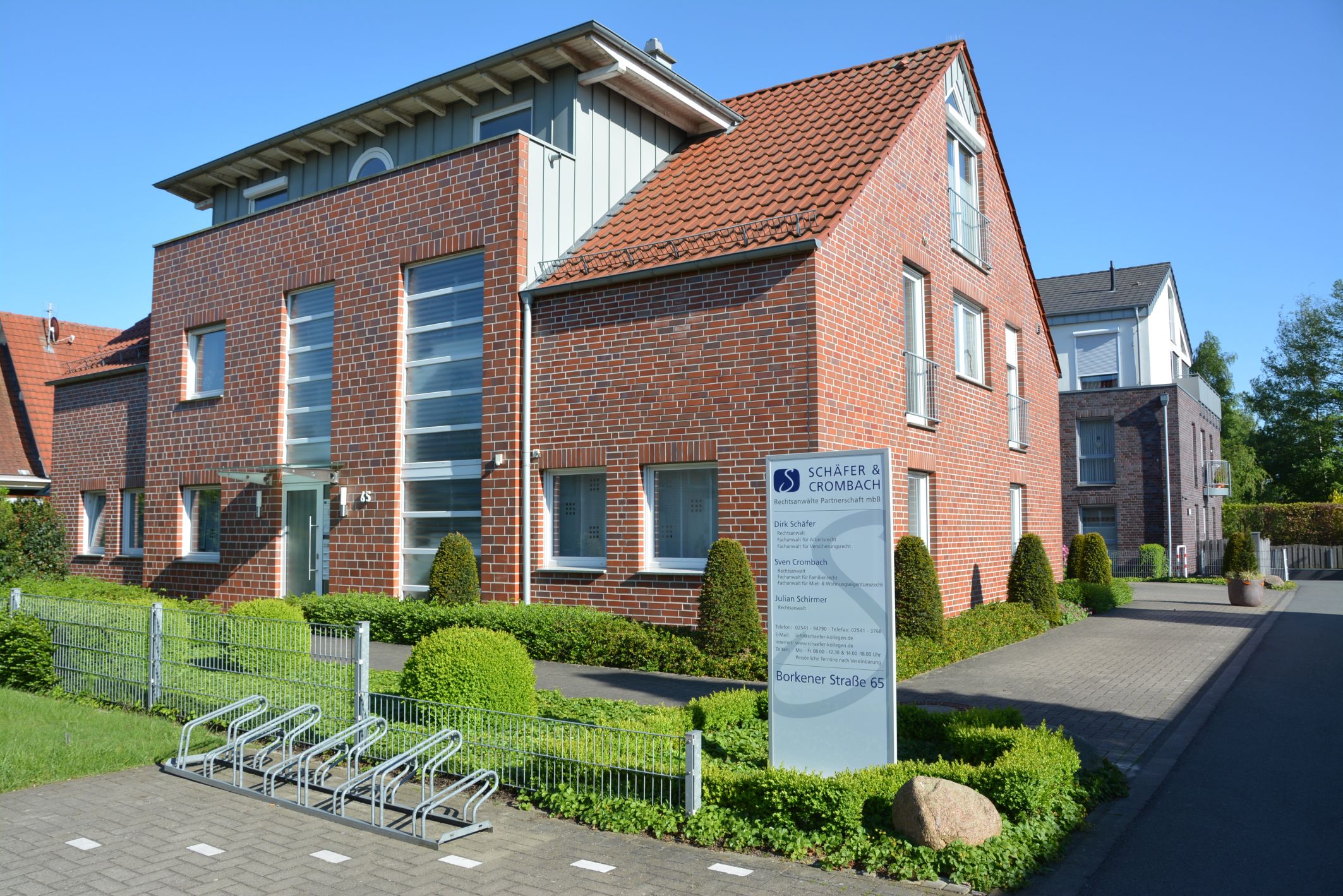 Schäfer & Crombach Rechtsanwälte Partnerschaft mbB, Borkener Str. 65 in Coesfeld