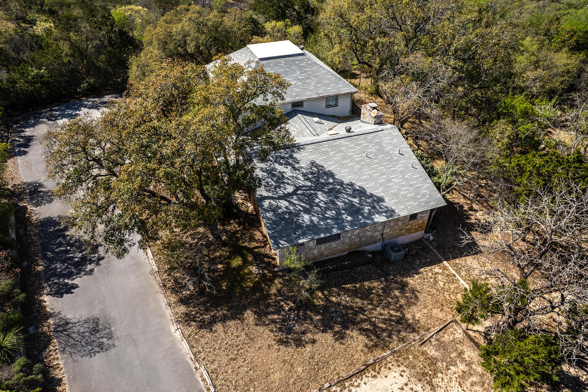 Overhead view of roof deck&mdash; Schulte Roofing is the most experienced roofing company San Antonio.