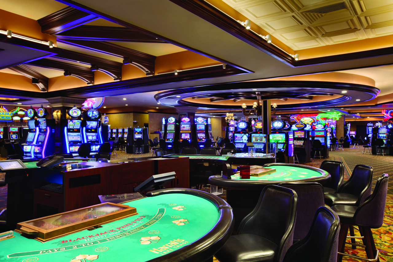 Harrah's Lake Tahoe property-b005-923927. At Harrah's Lake Tahoe you can relax in luxe hotel rooms with premier amenities, play the slots and tables at the casino, reserve a table at a world-class restaurant, and get in on the vibrant nightlife.