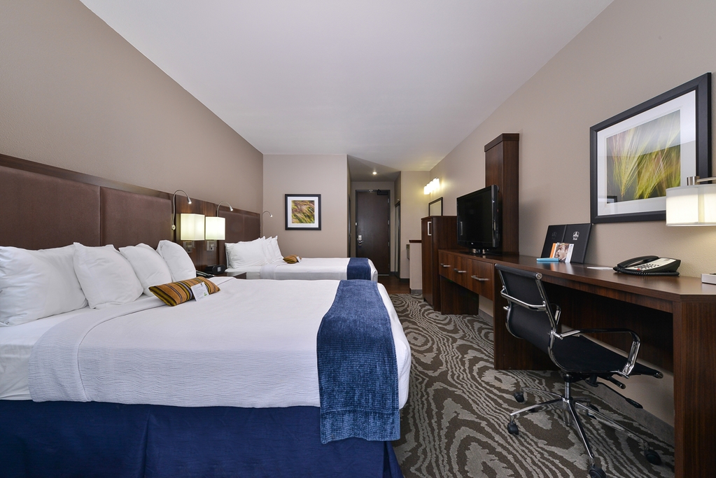 Two Queen Beds Guest Room Best Western Plus Williston Hotel & Suites Williston (701)572-8800