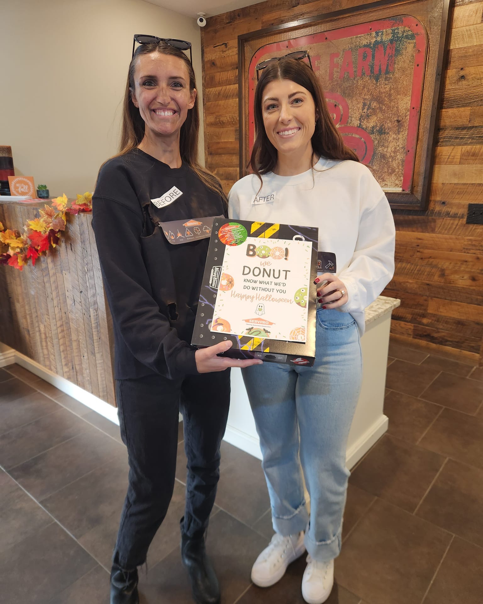 Thanks ServPro! You always go above and beyond to treat our office.