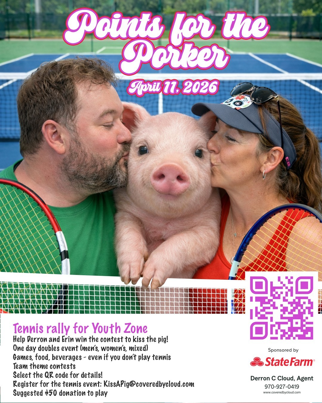 When we heard there was a chance to raise money for YouthZone and potentially kiss a pig for their 50th Anniversary Kiss-n-Squeal Fundraiser, &hellip; well, how could we not sign up?