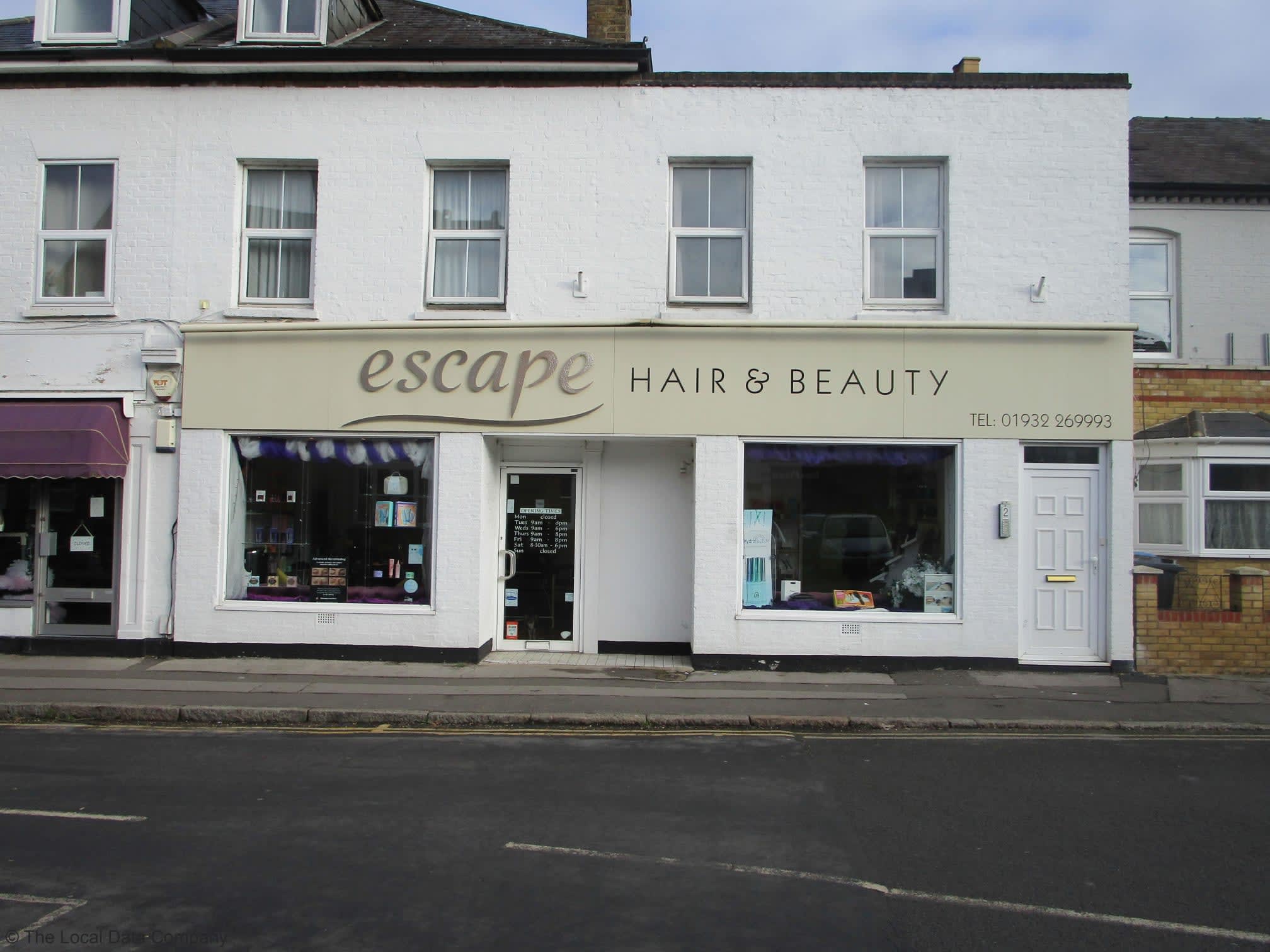 Escape Hair & Beauty Walton-On-Thames 01932 269993
