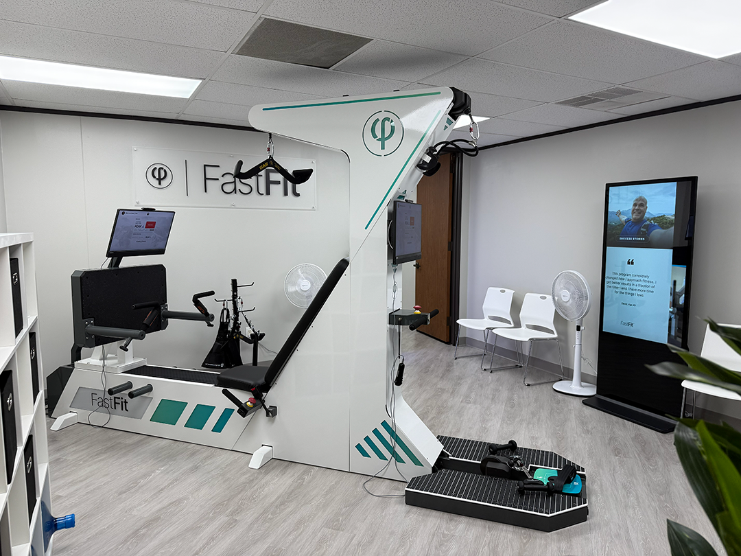 Interior of the Clear Lake FastFit Studio