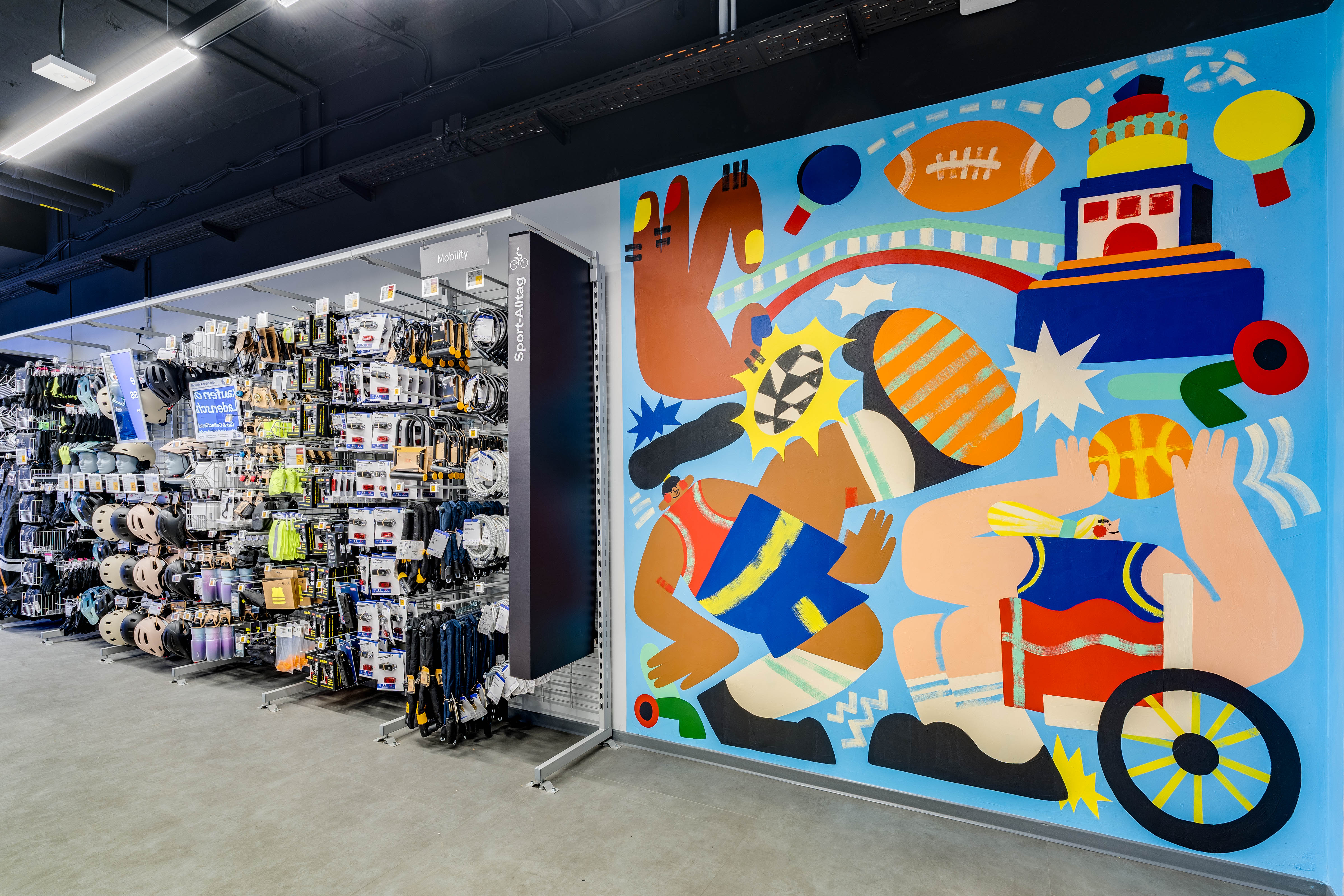 DECATHLON Connect Leipzig Hauptbahnhof, Willy-Brandt-Platz 1 in Leipzig