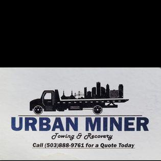 Urban Miner Towing Logo