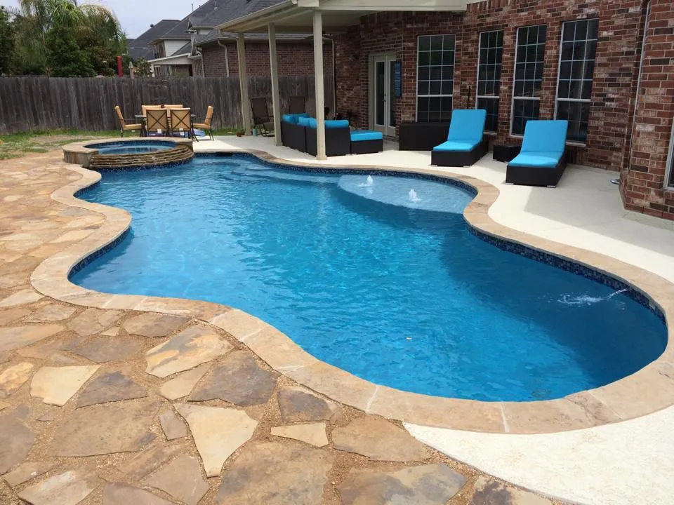 New Pool Construction, Cypress, Texas