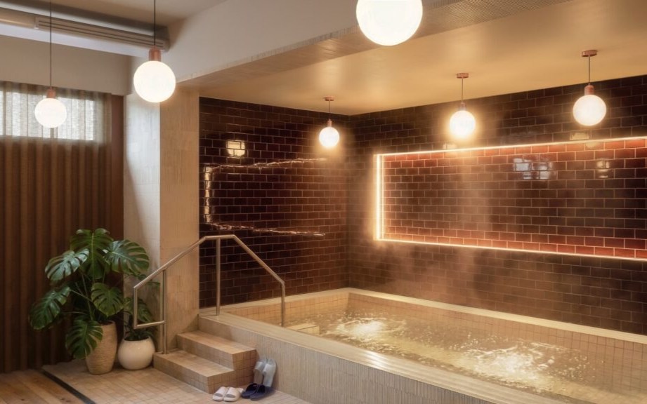 Wellness Studio with Sauna & Hot/Cold Plunge