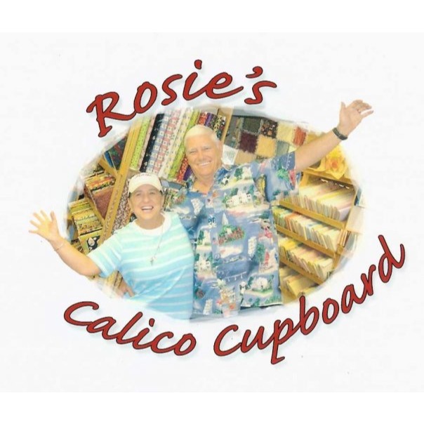 Rosie's Calico Cupboard Quilt Shop (By appointment only) Logo
