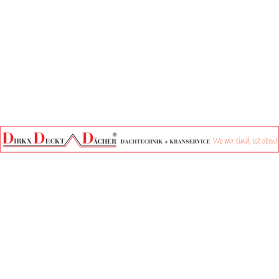 Dirkx deckt Dächer in Düsseldorf - Logo