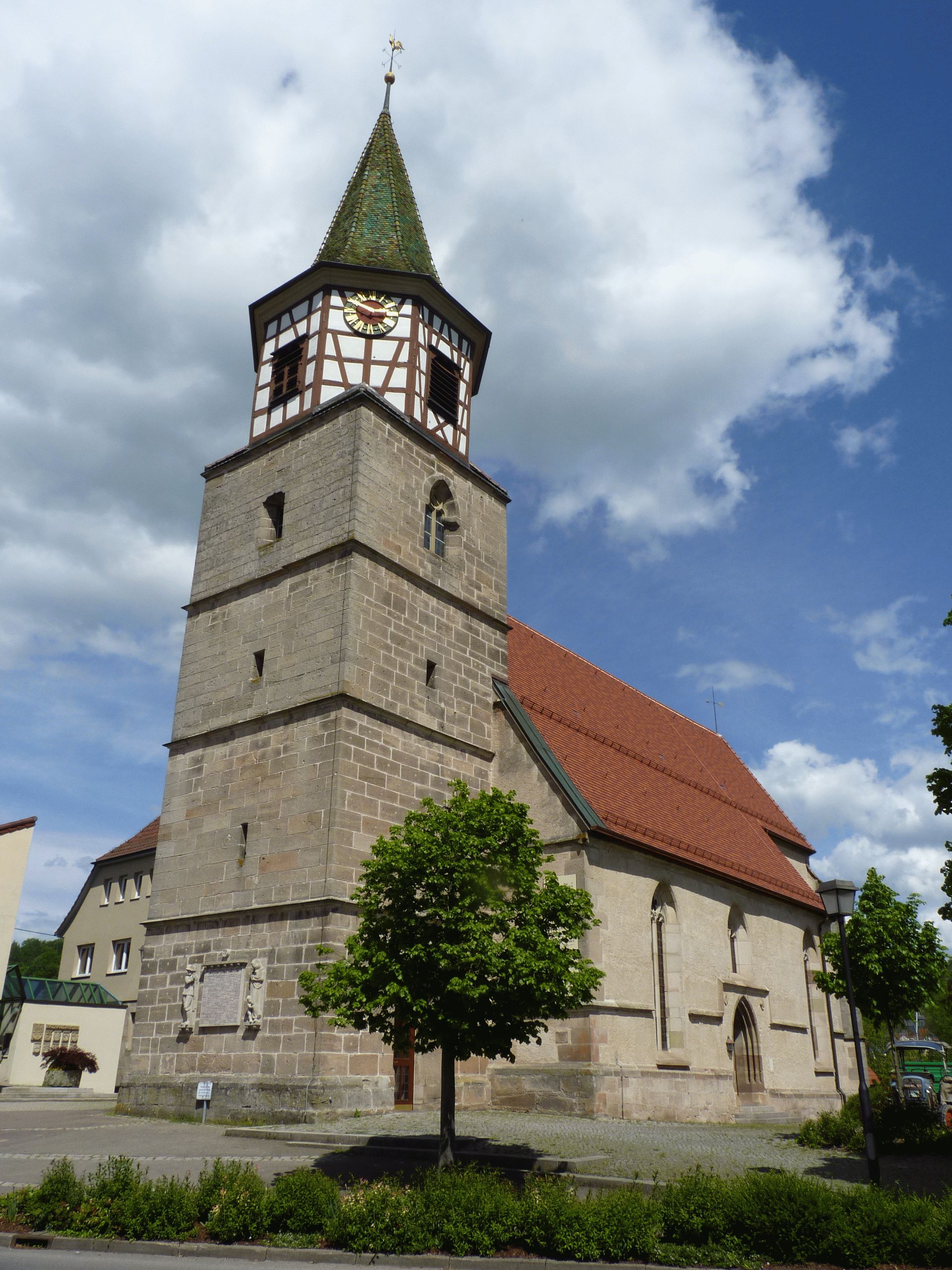 Mauritiuskirche Oppelsbohm - Evangelische Kirchengemeinde Oppelsbohm, Beethovenstr. 12 in Berglen-Oppelsbohm