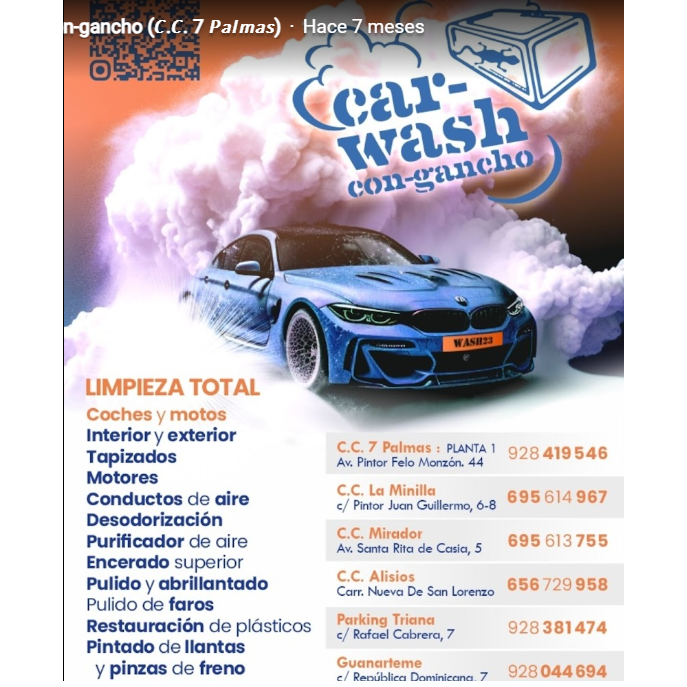 Car Wash Con Gancho ( Logo