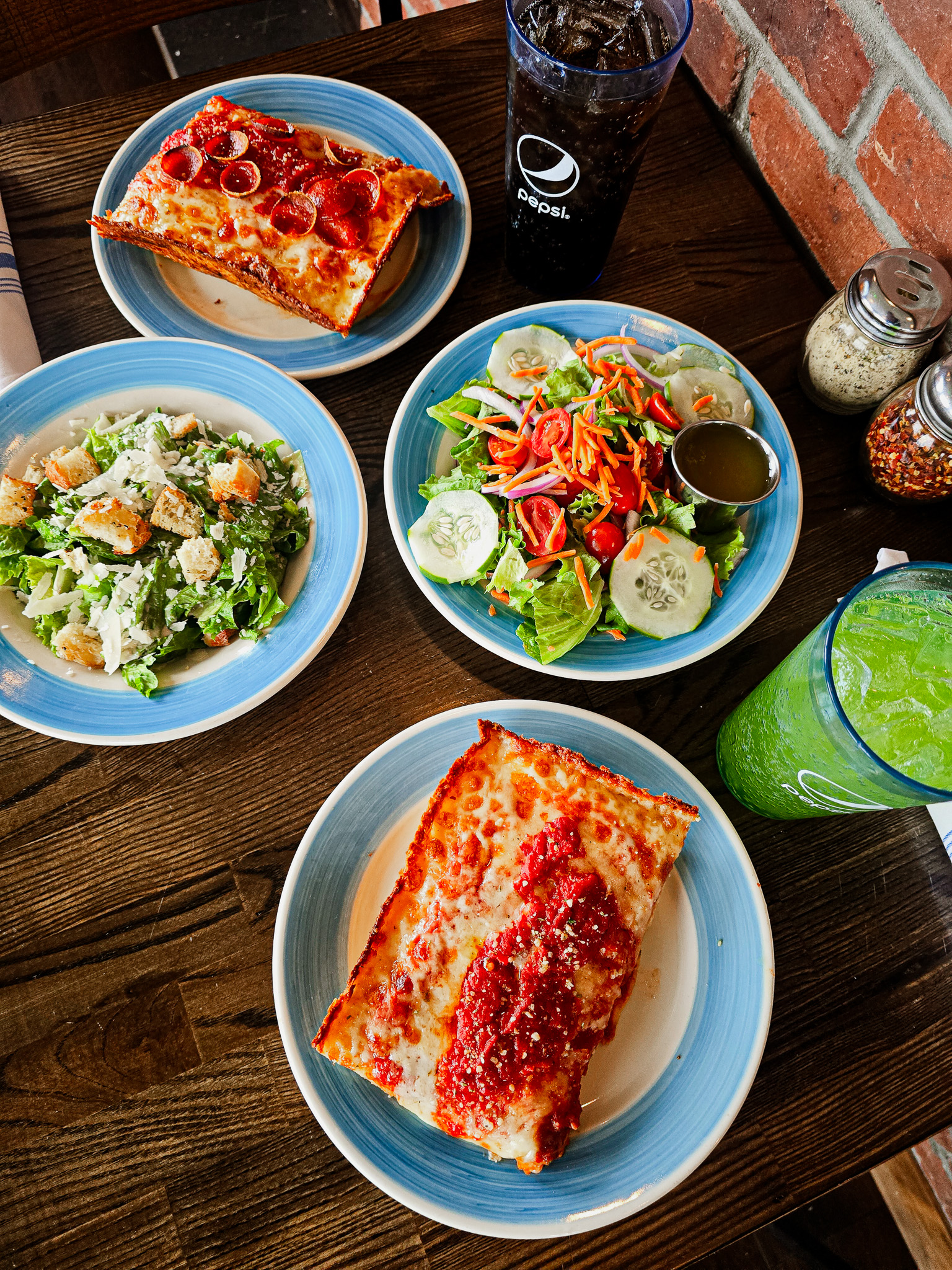 Pizza, Salad, Drink Lunch Special