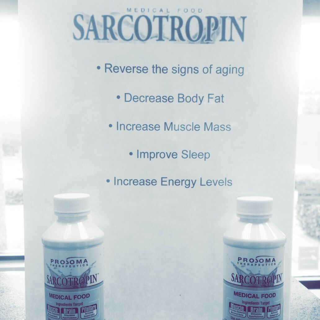 ...decrease your body fat, & reverse the signs of aging with SARCOTROPI...