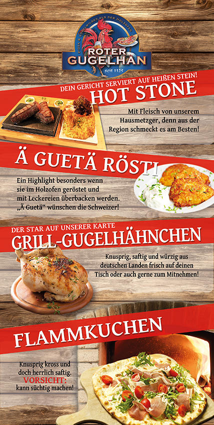 Restaurant Roter Gugelhan, das urig-rustikalen Restaurant in der Konstanzer Altstadt.