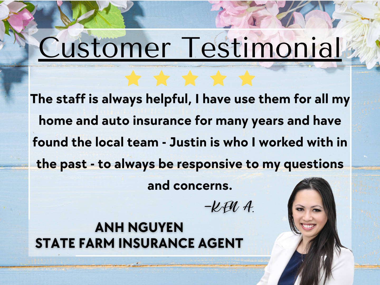 Anh Nguyen - State Farm Insurance Agent