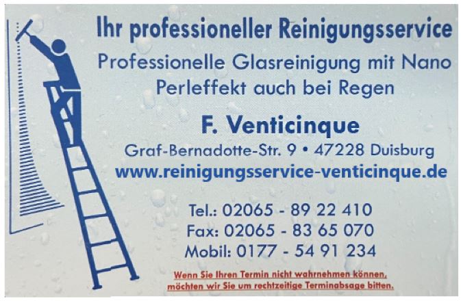 Reinigungsservice Frank Venticinque in Duisburg - Logo