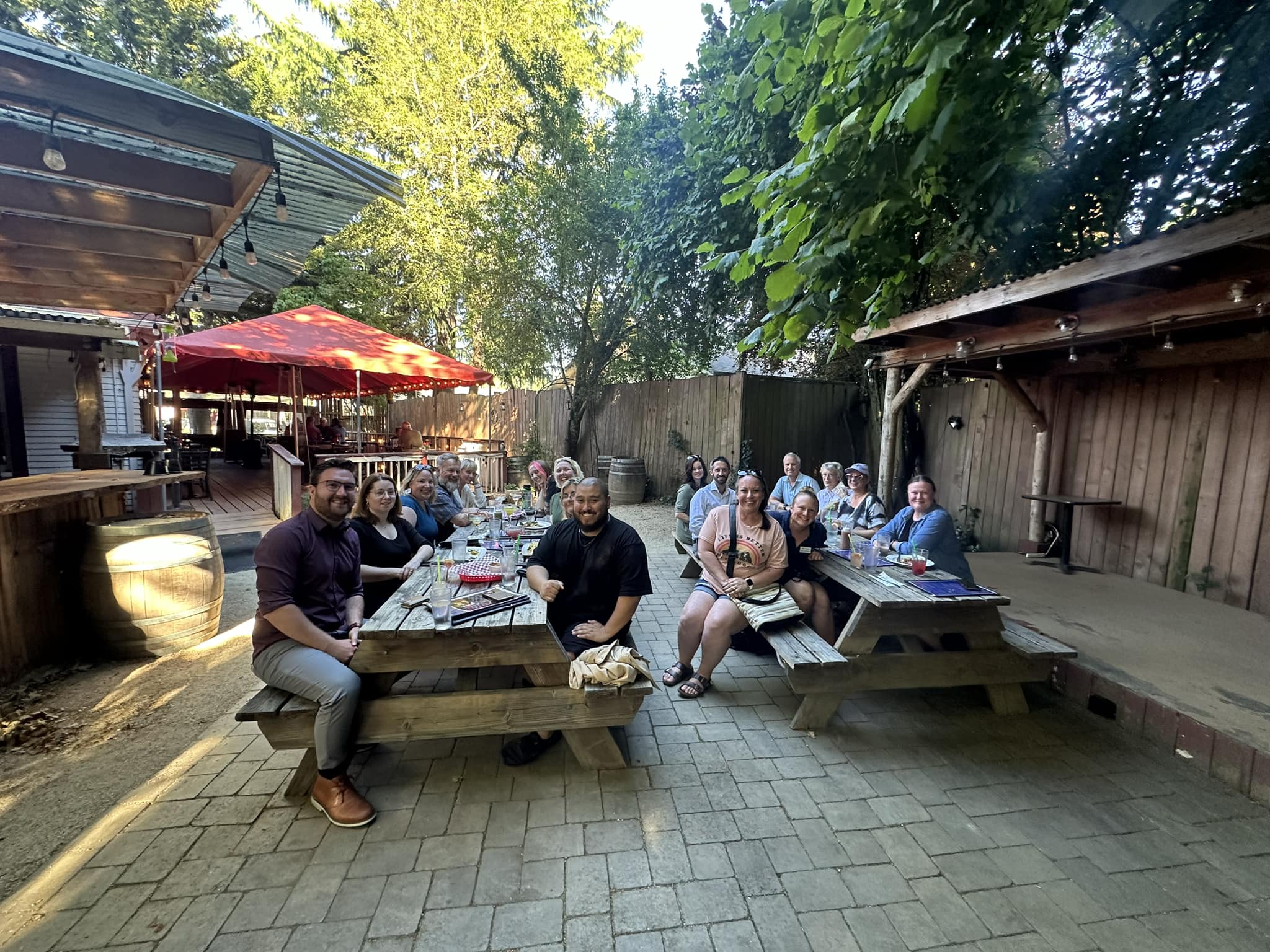 Love to get the team outside!