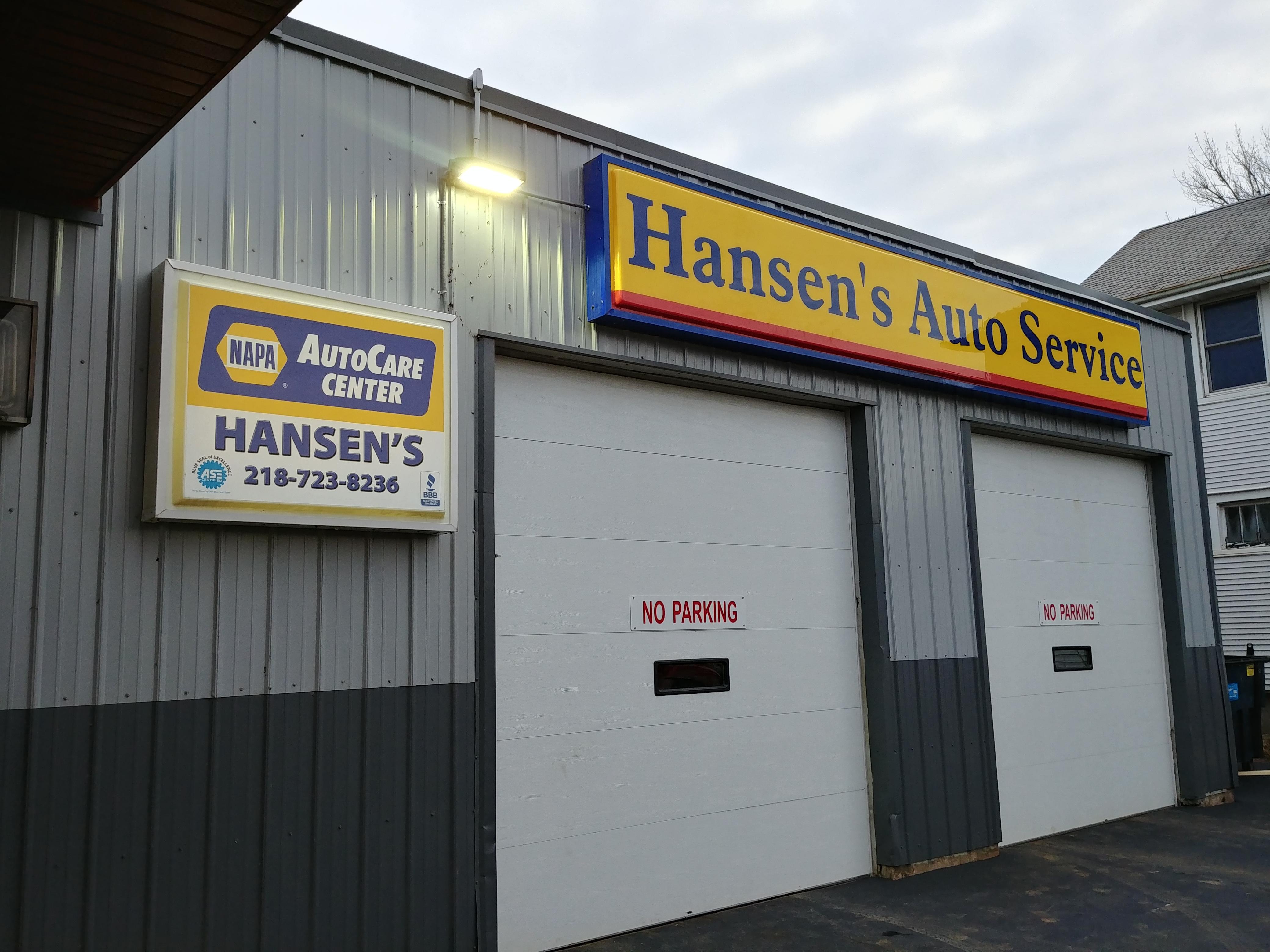 Hansen's Auto Care in Duluth, MN (Auto Repair) 2187238236