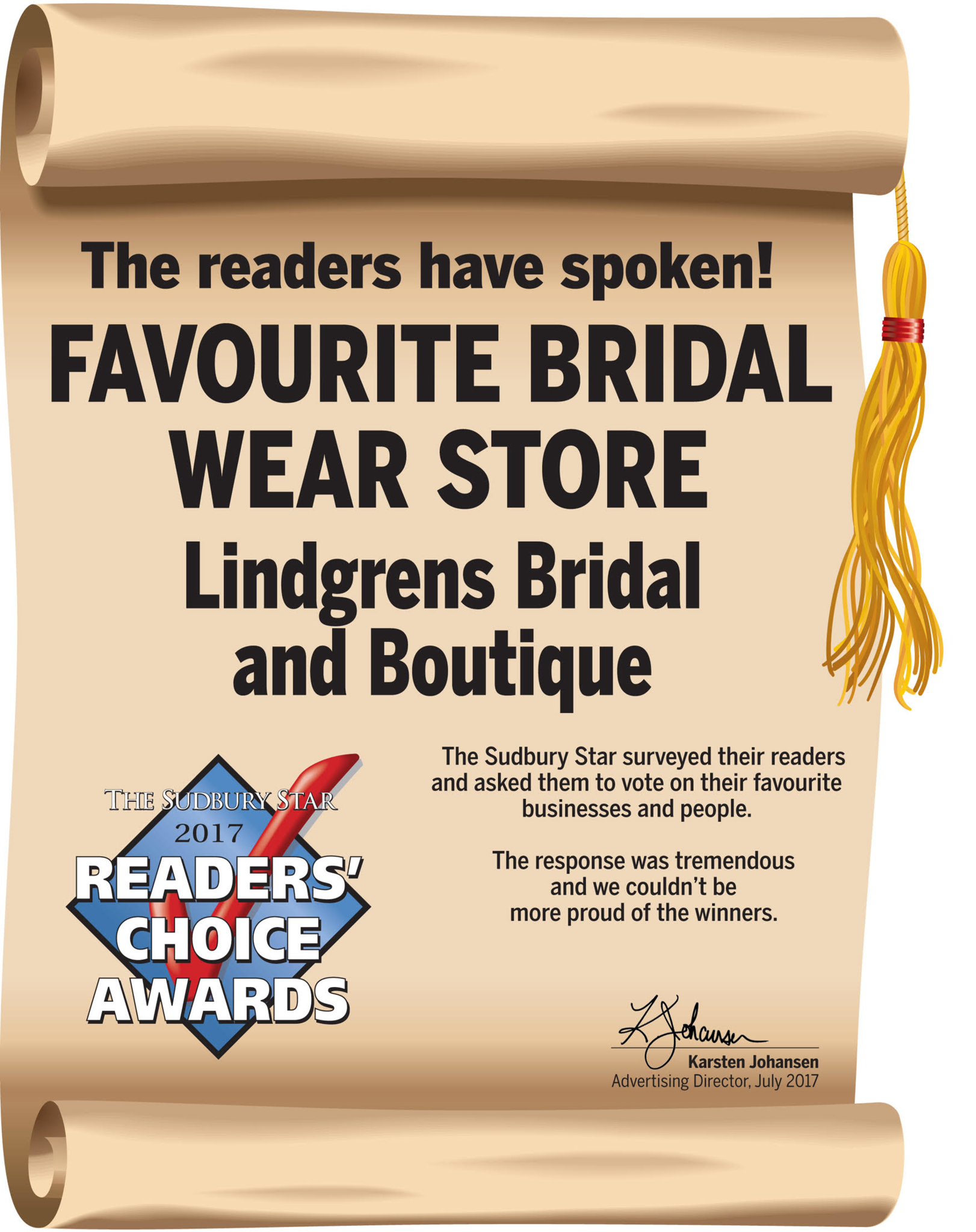 lindgrens bridal boutique