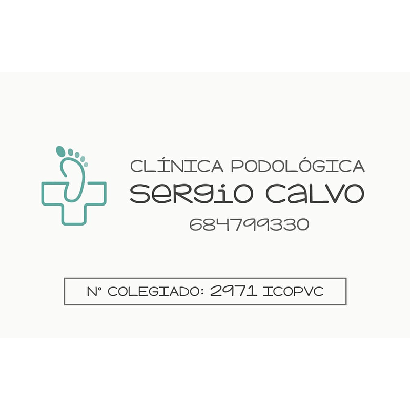 Clinica Podológica Sergio Calvo Logo