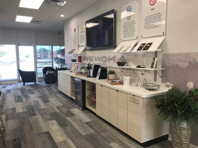 First United Bank - Wewoka - customer refreshment area area